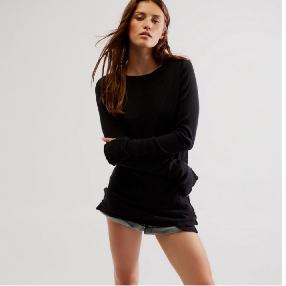 NWT- Free People Honey B Crew Neck